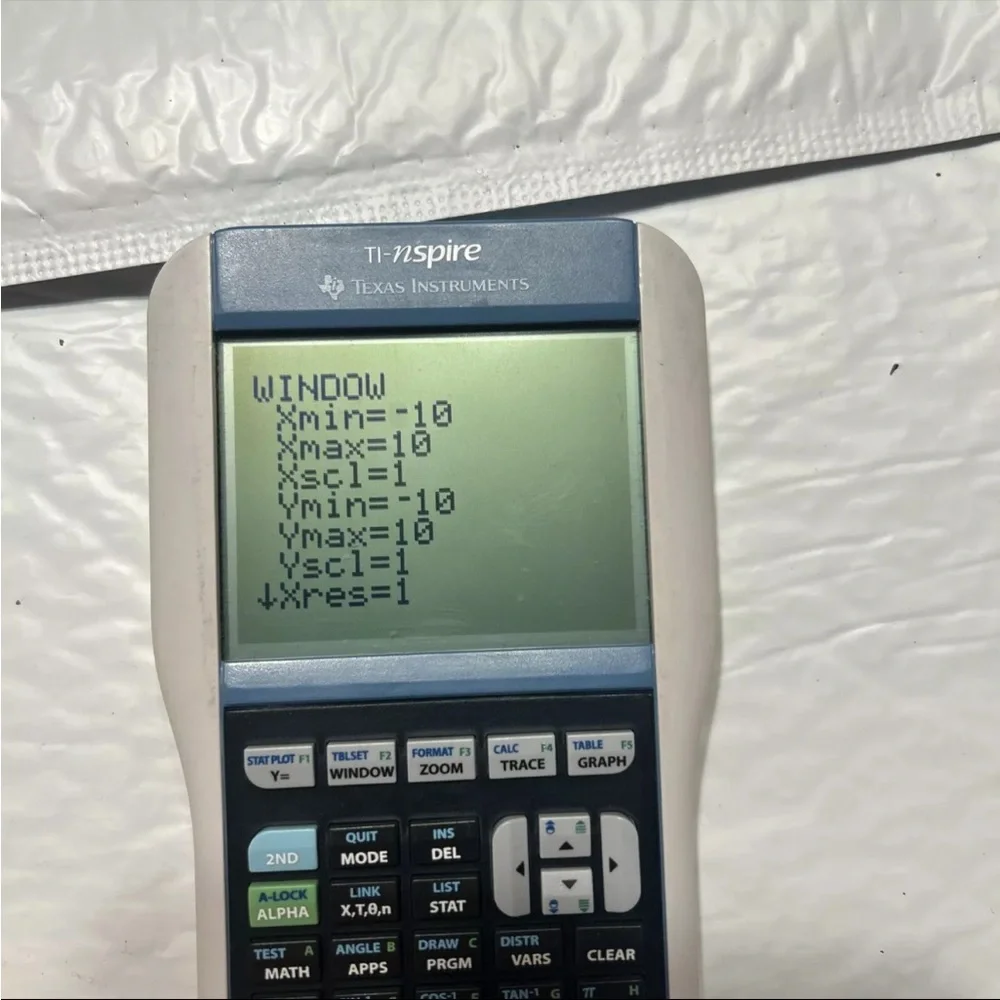 Texas Instrument TI NSPIRE Graphing Calculator W Cover Tested Ti 84 Plus Keypad